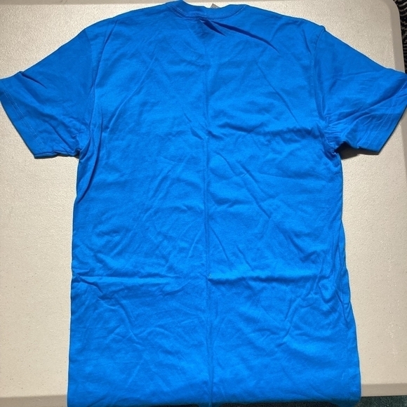 Star Wars TeeTurtle Blue BB8 Droid Pocket Tee T-Shirt Men's Small S Movie Retro - Picture 2 of 6